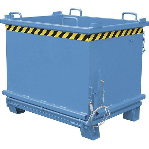 4052462006539 - eurokraft pro Klappbodenbehälter SB Volumen 1 m³ Traglast 2000 kg lichtblau