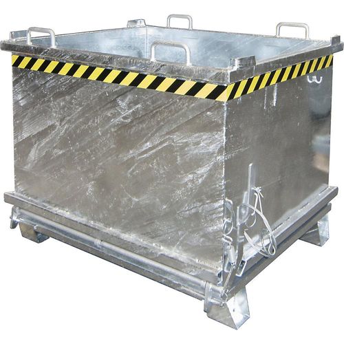 4052462006577 - eurokraft pro Klappbodenbehälter SB Volumen 1 m³ Traglast 2000 kg feuerverzinkt