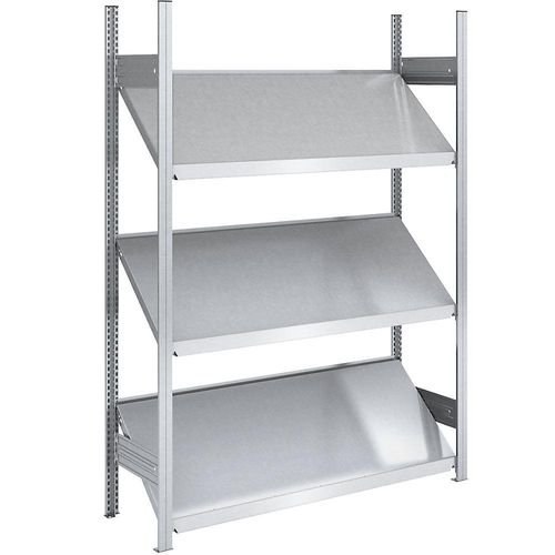 4250623719469 - Schrägboden-Regal Regalhöhe 2000 mm Bodenbreite 1300 mm Grundregal verzinkt hofe 4250623719469 - Schrägboden-Regal Regalhöhe 2000 mm Bodenbreite 1300 mm Grundregal verzinkt hofe