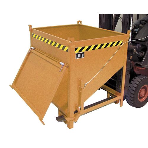 4052462014565 - Silobehälter SGK 75 Zugseil-Entleerung L 1000 x B 1200 x H 1170 mm 075 m³ bis 1000 kg Stahl Gelborange 4052462014565 - Silobehälter SGK 75 Zugseil-Entleerung L 1000 x B 1200 x H 1170 mm 075 m³ bis 1000 kg Stahl Gelborange