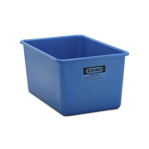 4052886111345 - Großbehälter aus GfK Inhalt 400 l LxBxH 1190 x 790 x 585 mm blau