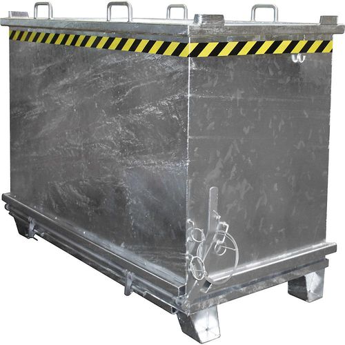 4052462006720 - eurokraft pro Klappbodenbehälter SB Volumen 2 m³ Traglast 2000 kg feuerverzinkt
