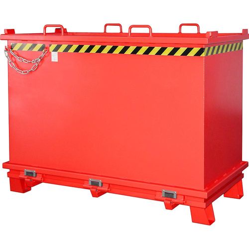 4052462006683 - eurokraft pro Klappbodenbehälter SB Volumen 2 m³ Traglast 2000 kg feuerrot