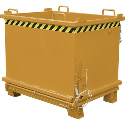 4052462006591 - eurokraft pro Klappbodenbehälter SB Volumen 15 m³ Traglast 2000 kg gelborange 4052462006591 - eurokraft pro Klappbodenbehälter SB Volumen 15 m³ Traglast 2000 kg gelborange
