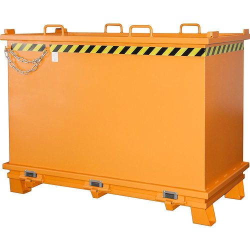 4052462006676 - eurokraft pro Klappbodenbehälter SB Volumen 2 m³ Traglast 2000 kg gelborange 4052462006676 - eurokraft pro Klappbodenbehälter SB Volumen 2 m³ Traglast 2000 kg gelborange