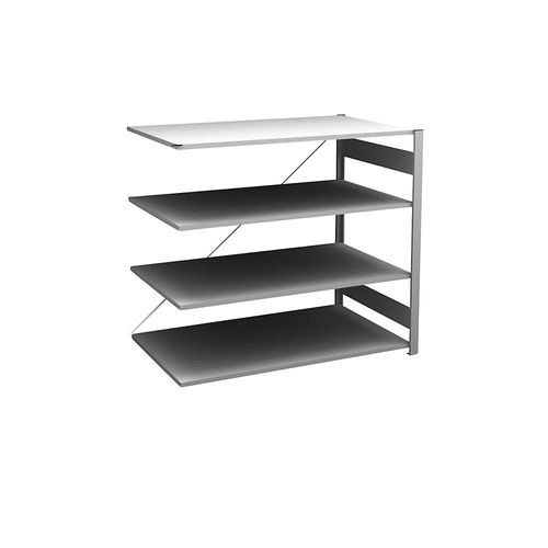 4250623774925 - Sideboard-Steckregal verzinkt Höhe 1200 mm 4 Böden Anbauregal Bodentiefe 800 mm Fachlast 190 kg hofe
