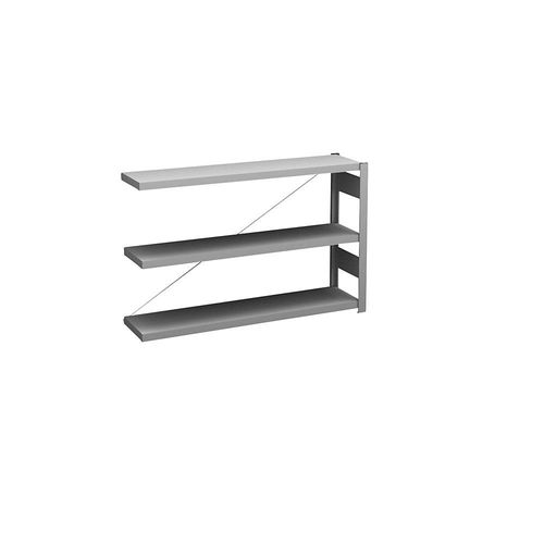 4250623774680 - Sideboard-Steckregal verzinkt Höhe 825 mm 3 Böden Anbauregal Bodentiefe 300 mm Fachlast 175 kg hofe 4250623774680 - Sideboard-Steckregal verzinkt Höhe 825 mm 3 Böden Anbauregal Bodentiefe 300 mm Fachlast 175 kg hofe