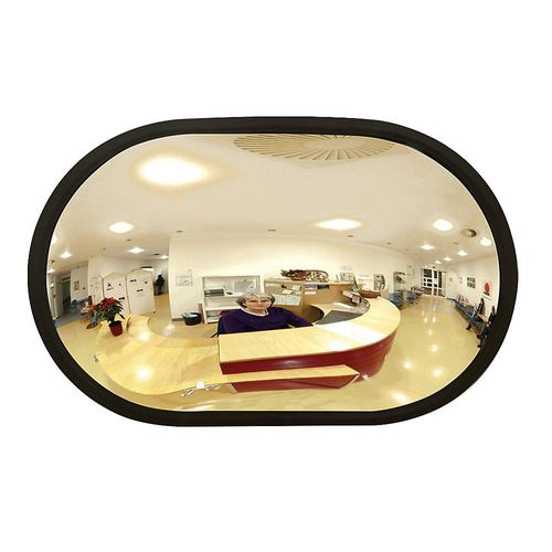 4055381428420 - Innenspiegel aus Acrylglas oval HxBxT 260 x 360 x 75 mm kaiserkraft 4055381428420 - Innenspiegel aus Acrylglas oval HxBxT 260 x 360 x 75 mm kaiserkraft