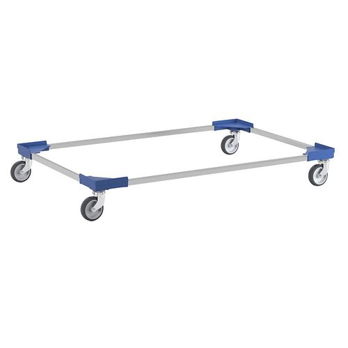 4061753114686 - EUROKRAFTbasic Profi-Fahrgestell Hybrid für Euroformat 1200 x 800 mm blau ab 20 Stk 4061753114686 - EUROKRAFTbasic Profi-Fahrgestell Hybrid für Euroformat 1200 x 800 mm blau ab 20 Stk