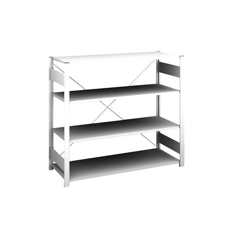 4250623775205 - Sideboard-Steckregal lichtgrau Höhe 1200 mm 4 Böden Grundregal Bodentiefe 500 mm Fachlast 185 kg hofe