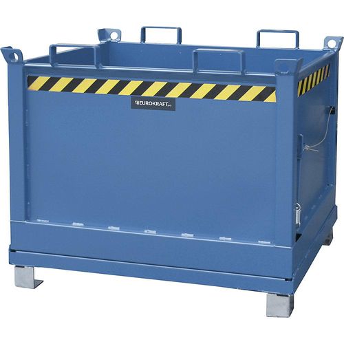 4061753120755 - eurokraft pro Klappbodenbehälter Volumen 075 m³ enzianblau RAL 5010 4061753120755 - eurokraft pro Klappbodenbehälter Volumen 075 m³ enzianblau RAL 5010