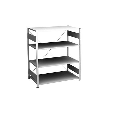 4250623775168 - Sideboard-Steckregal lichtgrau Höhe 1200 mm 4 Böden Grundregal Bodentiefe 600 mm Fachlast 140 kg hofe