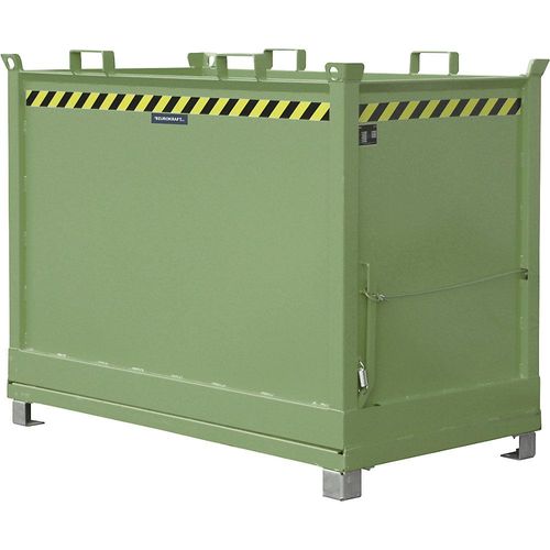 4061753120960 - eurokraft pro Klappbodenbehälter Volumen 20 m³ resedagrün RAL 6011