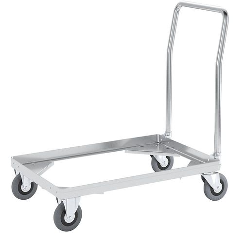 4260257923279 - Alu-Fahrgestell Ladehöhe 150 mm Innen-LxB 642 x 424 mm mit Griffbügel