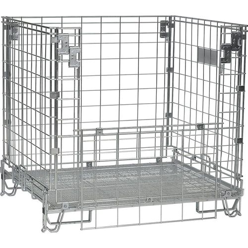 8051128850215 - Gitter-Faltbox LxB 1200 x 1000 mm Stapelhöhe 1100 mm Gewicht 56 kg kaiserkraft