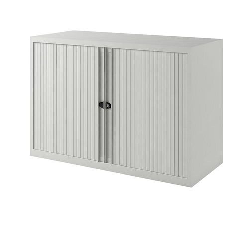 5020073717600 - BISLEY Euro-Rollladenschrank Breite 1000 mm 1 Fachboden verkehrsweiß