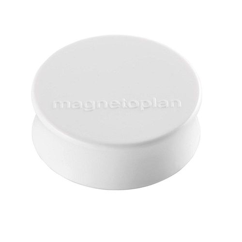 4013695055831 - Ergo-Magnet Ø 34 mm VE 50 Stk weiß magnetoplan