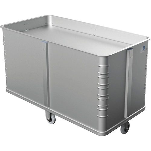 4003866407507 - Federbodenwagen W162 Aluminium eloxiert LxBxH 1458 x 748 x 907 mm kaiserkraft