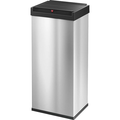 4007126001535 - Mülleimer HAILO Big-Box Swing XL schwarz (edelstahlfarben schwarz) 52 l Stahlblech o Edelstahl mit selbstschließendem Schwingdeckel