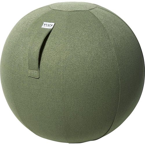 4260534591238 - VLUV SOVA Sitzball Stoffbezug in Naturtönen 600 - 650 mm pestogrün