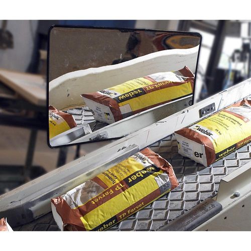 4250912304604 - Dan-MIRROR Überwachungs- und Kontrollspiegel aus Acrylglas mit Vergrößerungseffekt BxH 600 x 400 mm