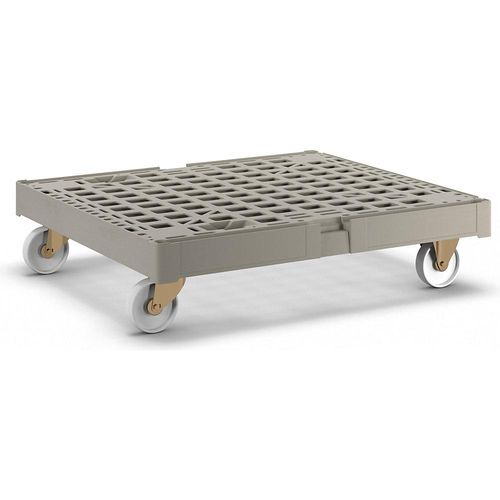 4260633270546 - Transportroller XL Tragfähigkeit 500 kg LxBxH 810 x 720 x 195 mm kieselgrau kaiserkraft 4260633270546 - Transportroller XL Tragfähigkeit 500 kg LxBxH 810 x 720 x 195 mm kieselgrau kaiserkraft