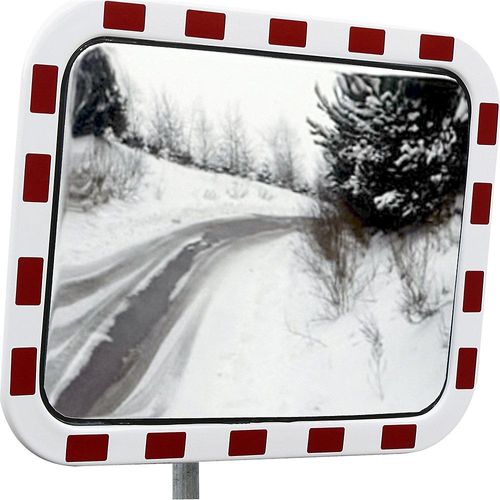 4250912306431 - Dan-MIRROR Verkehrsspiegel aus Acrylglas mit eisfreier Oberfläche Spiegelmaße BxH 600 x 400 mm