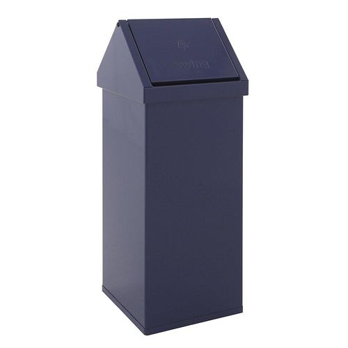 8713631033843 - Vepa Bins Groothandel - Mülleimer Mit Schwingdeckel Volumen 110 l Blau Abfallbehälter - Farbe Abfallbehälter blau| Deckelfarbe blau