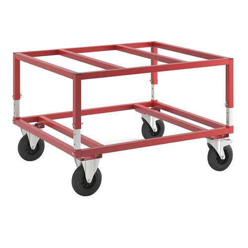 7350074807139 - Palettenwagen KM222-FIN-RB Palettenwagen 1200x1000 1000x1200x655mm (BxLxH) bis 800kg belastbar 2 Bockrollen 2 Lenkrollen mi 7350074807139 - Palettenwagen KM222-FIN-RB Palettenwagen 1200x1000 1000x1200x655mm (BxLxH) bis 800kg belastbar 2 Bockrollen 2 Lenkrollen mi