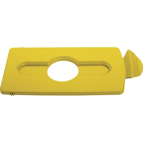 0086876237801 - Deckeleinsatz Flaschen Dosen Einwurf gelb Rubbermaid 0086876237801 - Deckeleinsatz Flaschen Dosen Einwurf gelb Rubbermaid