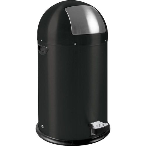 8713631052004 - EKO Push Mülleimer mit Pedal Volumen 33 l HxØ 700 x 350 mm schwarz matt 8713631052004 - EKO Push Mülleimer mit Pedal Volumen 33 l HxØ 700 x 350 mm schwarz matt