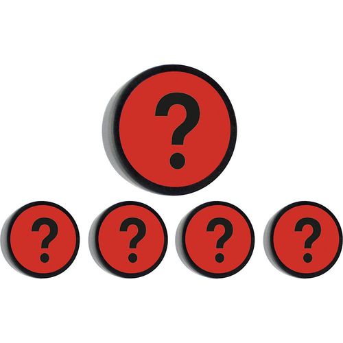 8712752103831 - Rundmagnet QUESTION Ø 35 mm VE 10 Stk rot kaiserkraft 8712752103831 - Rundmagnet QUESTION Ø 35 mm VE 10 Stk rot kaiserkraft