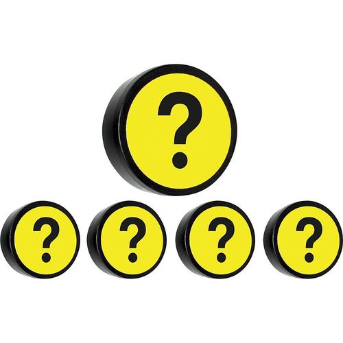 8712752103824 - Rundmagnet QUESTION Ø 35 mm VE 10 Stk gelb kaiserkraft