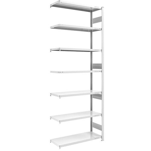 4250623789004 - Schwerlast-Steckregal grau beidseitig Regalhöhe 3000 mm 7 Böden Anbauregal BxT 1000 x 500 mm hofe 4250623789004 - Schwerlast-Steckregal grau beidseitig Regalhöhe 3000 mm 7 Böden Anbauregal BxT 1000 x 500 mm hofe