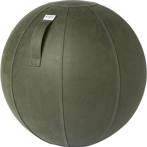 4260534591955 - VLUV VEGA Sitzball veganes Kunstleder 600 - 650 mm moosgrün
