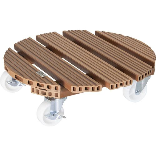 4001073231625 - Pflanzenroller WPC Tragfähigkeit 150 kg LxB 385 x 385 mm ocker Wagner 4001073231625 - Pflanzenroller WPC Tragfähigkeit 150 kg LxB 385 x 385 mm ocker Wagner