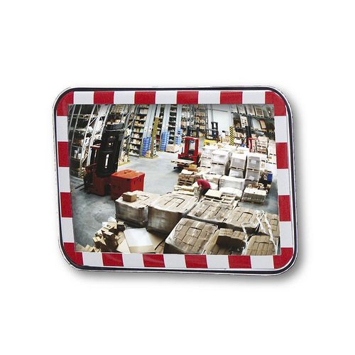 4250912305311 - Dan-MIRROR Verkehrsspiegel aus Acrylglas Ausführung rahmenlos BxH 1000 x 800 mm