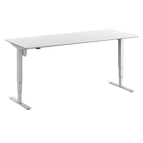 4061753261823 - Schreibtisch Atlanta Trend elektrisch höhenverstellbar gerade BxT 2000 x 800 mm weiß weiß kaiserkraft 4061753261823 - Schreibtisch Atlanta Trend elektrisch höhenverstellbar gerade BxT 2000 x 800 mm weiß weiß kaiserkraft