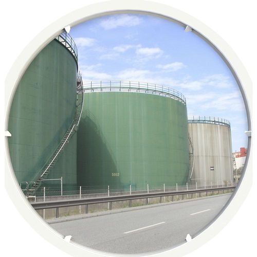 4250912310070 - Dancop International Gmbh - Verkehrsspiegel D600mm Kunststoffweiß 15m dancop