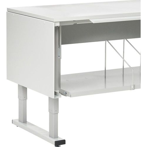 6416763098361 - Seitliche Schutzbleche für QuatreX 750 mm ESD-leitfähig B 62 x T 748 x H 504 mm lichtgrau RAL 7035 2 Stück