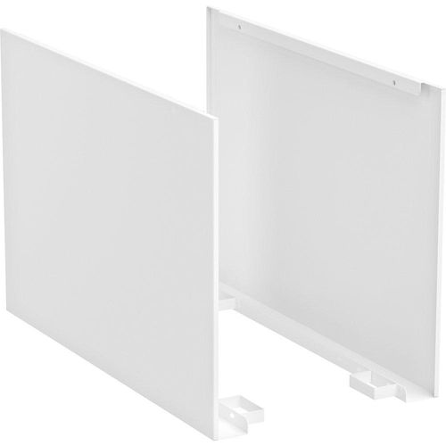 6416763098378 - Seitliche Schutzbleche für QuatreX 900 mm ESD-leitfähig B 62 x T 898 x H 504 mm lichtgrau RAL 7035 2 Stück