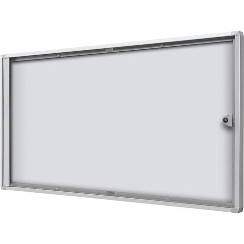 4061753027924 - eurokraft basic Schaukasten für innen Metallrückwand 3 DIN A4-Blätter HxB 350 x 711 mm ab 5 Stk