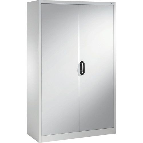 4069361486133 - ACURADO Universalschrank BxT 1200 x 500 mm lichtgrau   weißaluminium C+P