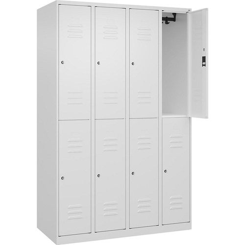 4067521370698 - Spind Classic Plus verkehrsweiß 080300-40-S10036 8 Schließfächer 1200 x 500 x 1850 cm 4067521370698 C+P-Möbel 4067521370698 - Spind Classic Plus verkehrsweiß 080300-40-S10036 8 Schließfächer 1200 x 500 x 1850 cm 4067521370698 C+P-Möbel