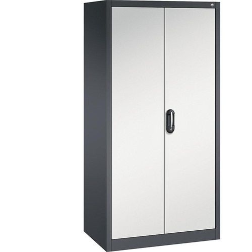 4069361479869 - ACURADO Universalschrank BxT 930 x 600 mm schwarzgrau   lichtgrau C+P