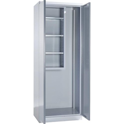 4061753071361 - Geräte- und Putzmittelschrank Breite 750 mm Vollblechtüren lichtgrau kaiserkraft 4061753071361 - Geräte- und Putzmittelschrank Breite 750 mm Vollblechtüren lichtgrau kaiserkraft