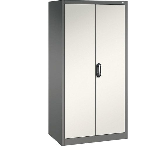 4069361480223 - ACURADO Universalschrank BxT 930 x 600 mm vulkangrau   perlweiß C+P