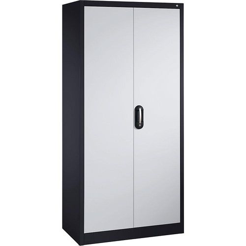 4069361476899 - ACURADO Universalschrank BxT 930 x 500 mm schwarzgrau   weißalu C+P