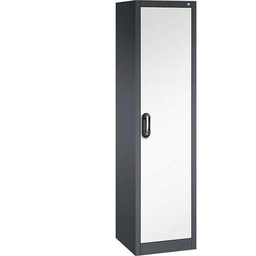 4064615185084 - ACURADO Universalschrank BxT 500 x 500 mm schwarzgrau reinweiß C+P 4064615185084 - ACURADO Universalschrank BxT 500 x 500 mm schwarzgrau reinweiß C+P