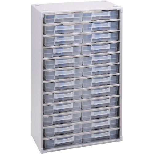 4061753274496 - eurokraft pro Metall-Kleinteilemagazin HxBxT 565 x 300 x 140 mm 24 Schubladen 24 Trennstege 4061753274496 - eurokraft pro Metall-Kleinteilemagazin HxBxT 565 x 300 x 140 mm 24 Schubladen 24 Trennstege